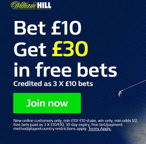 william hill promo code nederland